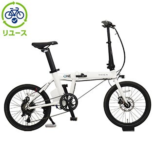 DAHON ダホン 16インチ 折りたたみ自転車 シングルスピード 軽量 白