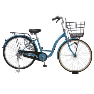 アクアブルー シティサイクル チャイルドシート付き アクアブルー シティサイクル チャイルドシート付き