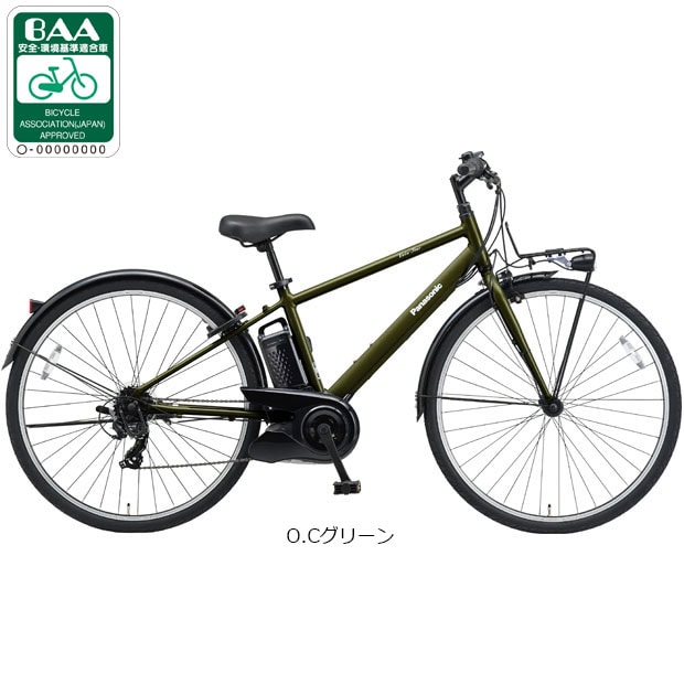 パナソニック ベロスター BE-ELVS77B 8AH 700C 7段クロス電動 楽天市場】ベロスター 電動自転車 be－elvs77（電動アシスト