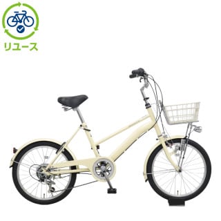 E535　★　16800円★　ミニベロ中古自転車 アサヒ【20インチ　グリーン 　アルミフレーム】 slide_file.jpg