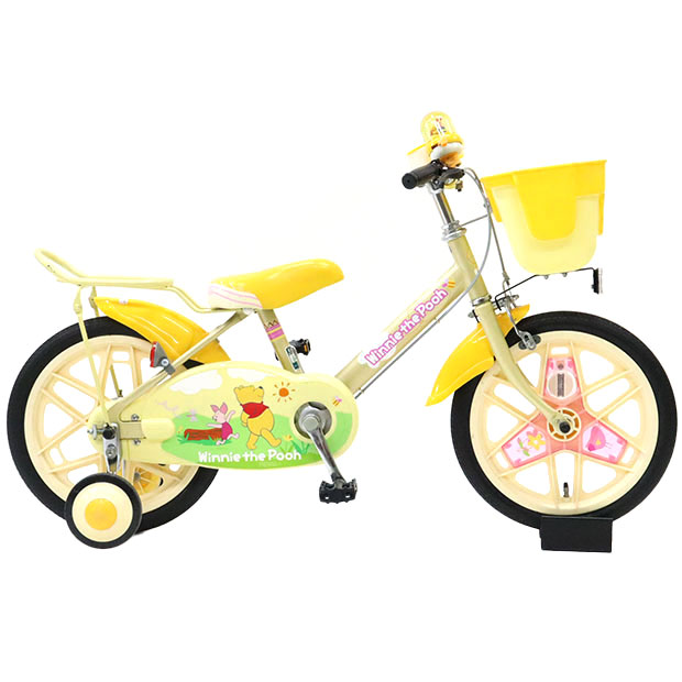 最も優遇 リユース】くまのプーさん 16インチ 自転車 子供用 2009年モデル 自転車本体