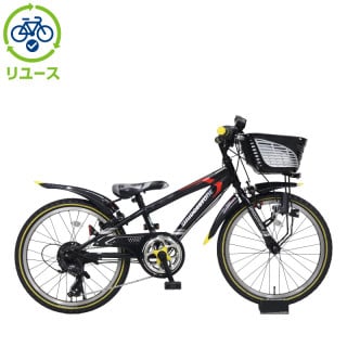 キッズサイクル カゴ付き　ブリヂストン　黒 ブラック, ブリヂストン[BRIDGESTONE], キッズサイクル／乗り物
