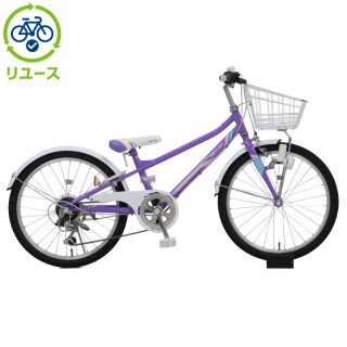 あさひ[ASAHI] ガールズラボスポーティー 226-K 22インチ リユース】ガールズラボスポーティー 226-K 22インチ 2022年モデル