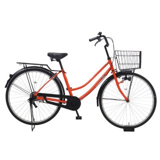 シティサイクル　オレンジ 楽天市場】シティサイクル（カラーオレンジ）（自転車