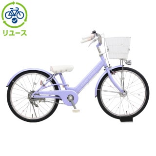 子供用自転車 紫色 前カゴ付き メゾピアノ20インチ 子供用自転車 紫色 前カゴ付き メゾピアノ20インチ 自転車