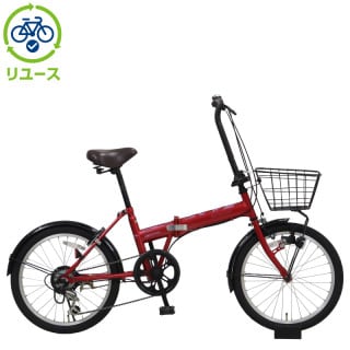 【美品】あさひ　折り畳み自転車　カジュリーフォールディング 206-L リユース】カジュリーフォールディング 206-L 20インチ 2022年モデル
