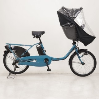 青色シティサイクル チャイルドシート付き 青いシティサイクル チャイルド - メルカリ