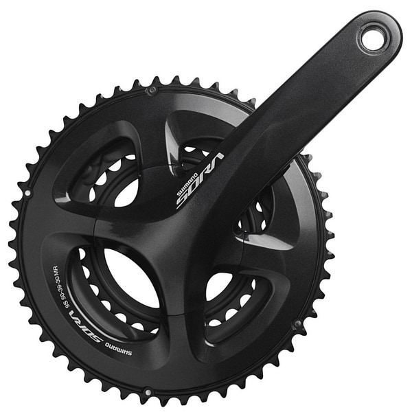 SORA] FC-R3030 クランクセット 9S 歯数:50X39x30T PCD:110/74 BB別売