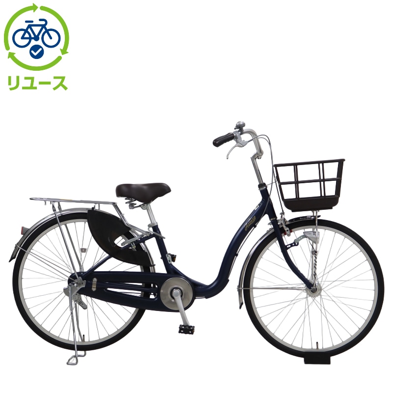 リユース】アスミックス26 26インチ シティサイクル ママチャリ 自転車