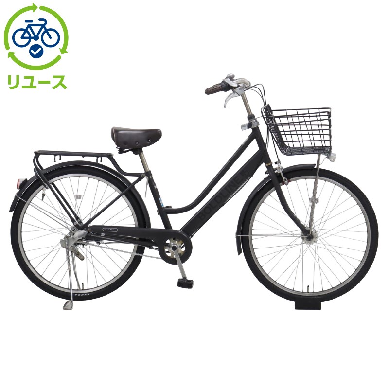 【美品】 あさひ BOLDLINE 自転車　26インチ　パープル　埼玉所沢手渡し リユース】ボールドラインリミテッド 26インチ 2022年モデル シティ