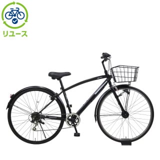 シティサイクル27インチ6速AvecVent リユース】Avec Vent KiLaCle 27インチ シティサイクル ママチャリ 自転車