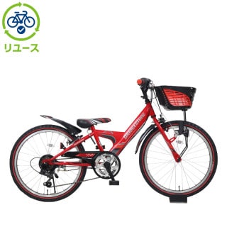 マウンテンバイク 赤と白 22インチ レッド, ジュニアスポーツ車, キッズサイクル／乗り物 - サイクル
