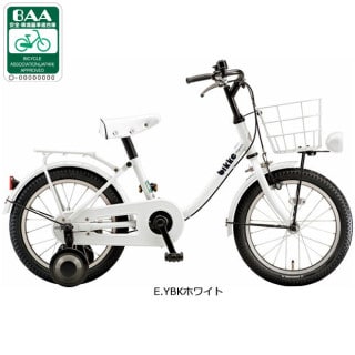 16, ホワイト, キッズサイクル／乗り物 - サイクルベースあさひ