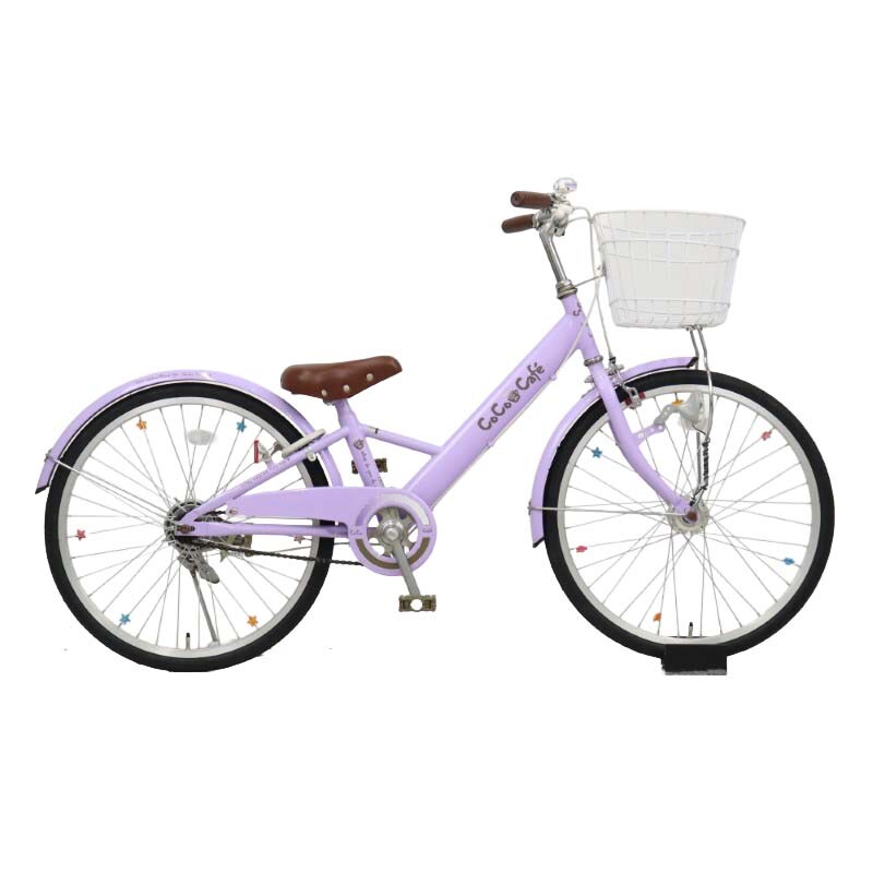 【受け取り限定】Coco Cafe 子供用自転車 ピンク　ブラウン　18インチ 受け取り限定】Coco Cafe 子供用自転車 ピンク ブラウン 18