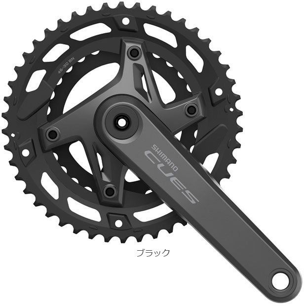 V}m[SHIMANO] [CUES]46-30T FC-U6000-2 NNZbg CL48.8mm 9/10s 2s[X `F[O^NN