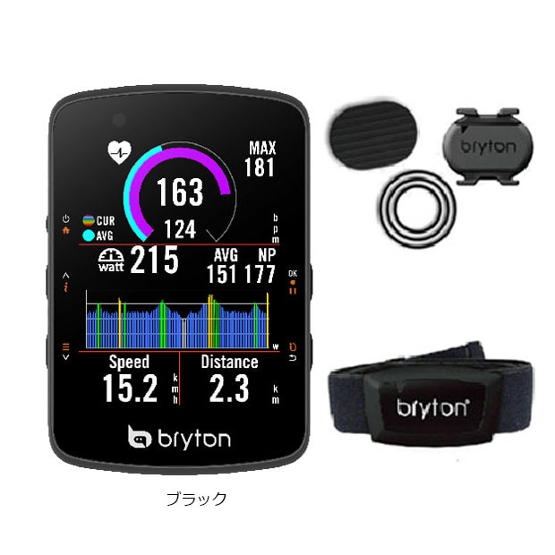 Rider550T ケイデンス・心拍センサー付 サイクルコンピュータ