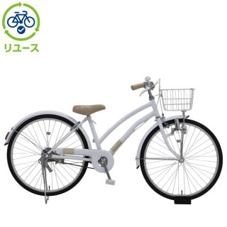 ホワイト, ジュニアシティ車, キッズサイクル／乗り物 - サイクル
