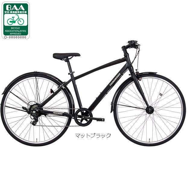 �T�[�h�o�C�N�X[THIRDBIKES] FESCROSS PLUS�i�t�F�X�N���X �v���X�jH�uTB26007�v�N���X�o�C�N ���]�� �N���X�o�C�N