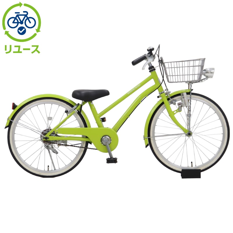 子供用自転車 ライムグリーン 22インチ　イノベーションファクトリージュニア リユース】イノベーションファクトリーJr. 200-H 20インチ 2022年