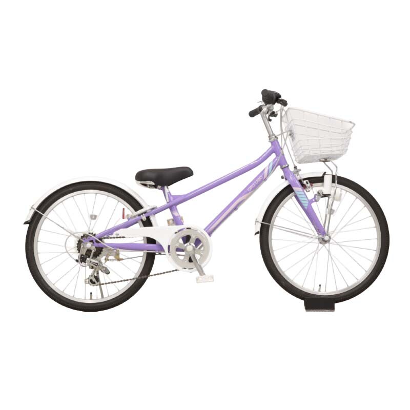 Asahi あさひ ガールズラボ スポーティ 22インチ 6段ギア　紫 Asahi あさひ ガールズラボ スポーティ 22インチ 6段ギア 紫