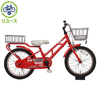 DRIDE 子ども用自転車 レッド カゴ付き 赤 キッズ 20インチ あさひ