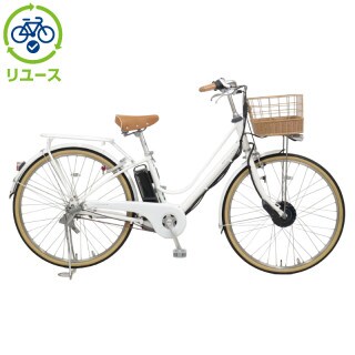 (ほぼ新品)シティサイクル ホワイト サイクルベースあさひ ホワイト, シティ, 電動自転車 - サイクルベースあさひ
