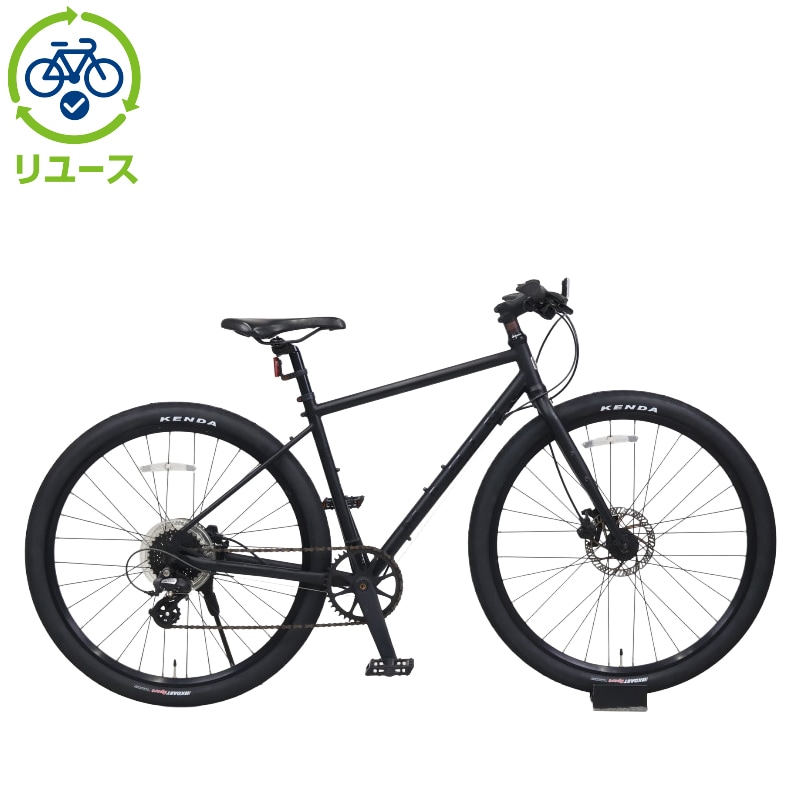 【4月20日まで】NICASIO SE BLACK EDITION 47 本体 リユース】NICASIO SE BLACK EDITION 47cm クロスバイク 自転車