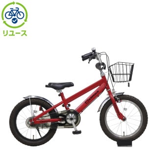 【取引中】幼児用自転車 16型　ベリーノ（レッド） 16型 子供用自転車 ベリーノキッズ160(マットレッド/シングルシフト