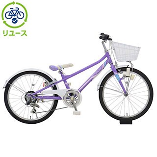 子供用　自転車　２２インチ　あさひ　「ガールズ　ラボ　スポーティー　２２６－K」 リユース】ガールズラボスポーティー 226-K 22インチ 2020年