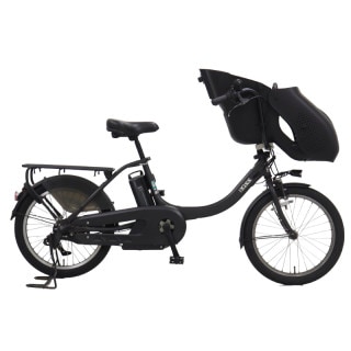 電動自転車 YAMAHA PAS Babby ブラック 3人乗り対応　39★ ヤマハ】電動アシスト自転車 3人乗り用チャイルドシート付きPAS
