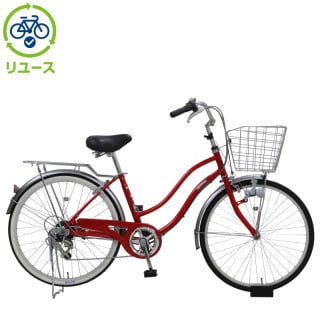 (chariyoshy 出品)26インチ　赤色　3段ギア レッド, あさひ[ASAHI], シティサイクル - サイクルベースあさひ