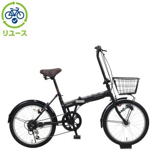 【美品】あさひ　折り畳み自転車　カジュリーフォールディング 206-L リユース】カジュリーフォールディング 206HD-O 20インチ 2025年モデル
