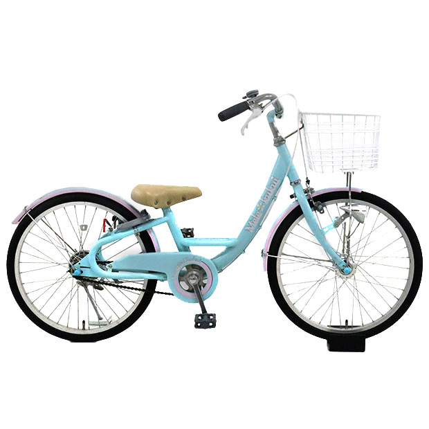 東京都内引き取り限定】子供自転車 20インチ 女の子水色