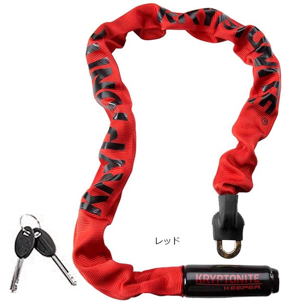 �N���v�g�i�C�g[KRYPTONITE] Keeper 785 Integrated Chain Lock�i�L�[�p�[ 785 �C���e�O���[�e�b�h �`�F�[�� ���b�N�j7x850mm �J�M�� ���C���[�� �J�M