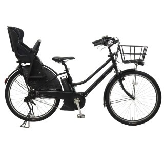 ブラック アサヒサイクルシティサイクル チャイルドシート付き ブラック アサヒサイクルシティサイクル チャイルドシート付き