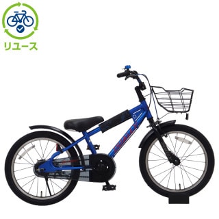 ☆引き取り限定☆世田谷区西部です。18インチ自転車　デューリー　青黒　美品 リユース】デューリー 180-I 18インチ 2019年モデル 子供用 自転車