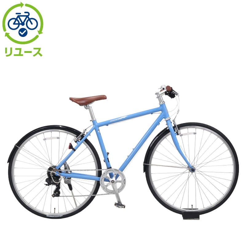 WEEKEND BIKES クロスバイク 470サイズ レッド リユース】WEEKEND BIKES-L 470mm 2022年モデル クロスバイク 自転車