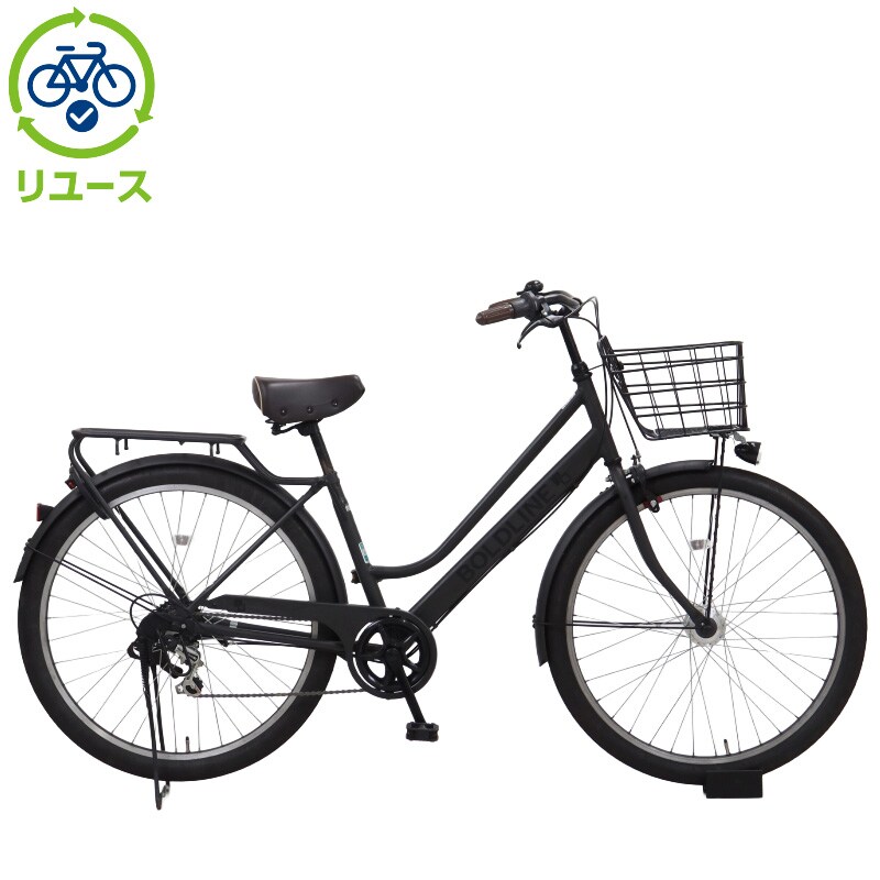 京都市引き取り限定 ボールドライン自転車27インチ6段変速 あさひ