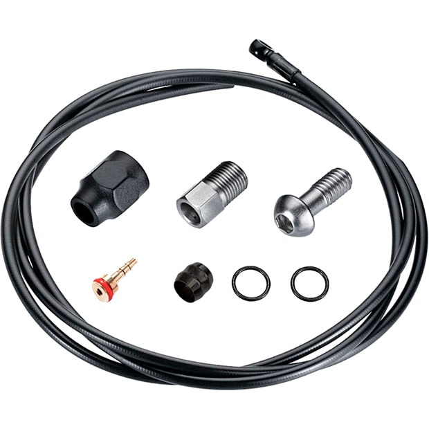 �e�B�[�A�[���s�[[TRP] 2000mmBlackHose5mmBanjo �n�C�h�����b�N�f�B�X�N�u���[�L�p�z�[�X�L�b�g �o���W���[�{���g�t�� 5.0mmx2000mm �u���[�L�P�[�u���^�V�t�g�P�[�u��