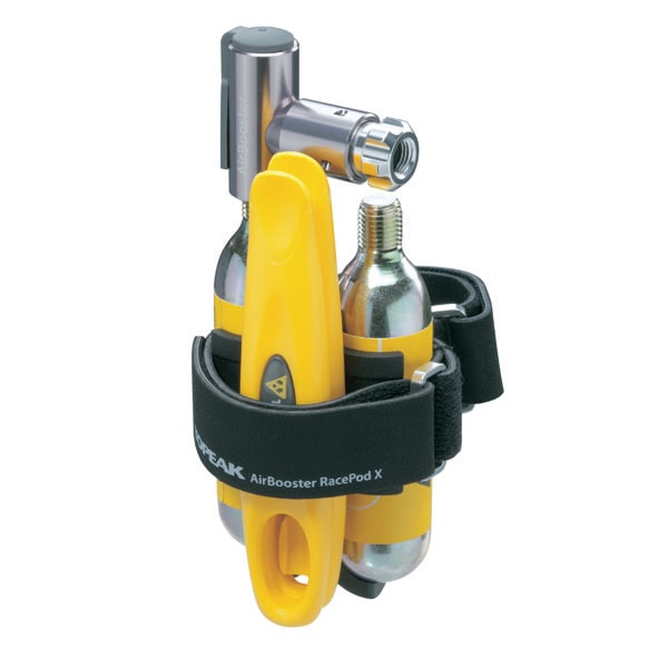 �g�s�[�N[TOPEAK] AirBooster Race Pod X�i�G�A�[�u�[�X�^�[ ���[�X�|�b�hX�jCO2�J�[�g���b�W/�^�C�����o�[2�{�t�� ��C����