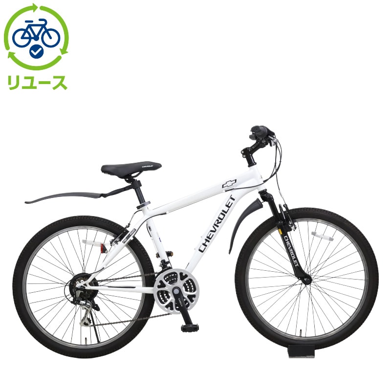 美品☆CHEVROLET[シボレー]CHEVY[シェビー]26吋 MTB Fサス/18speed 