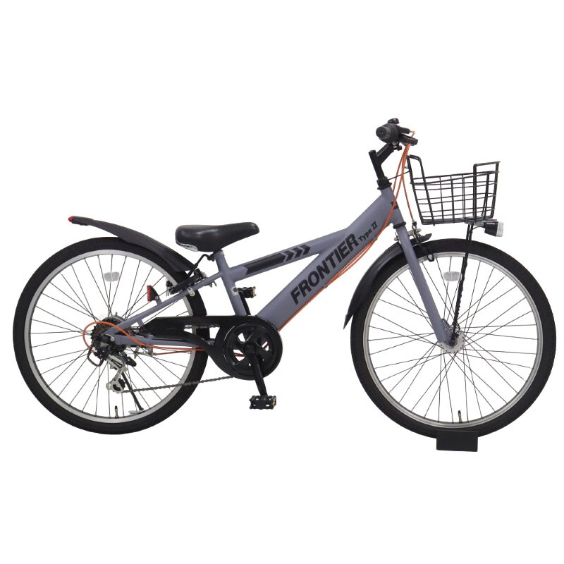 未使用　X2E+ Youth Medium リユース】FRONTIER TypeⅡ 24インチ 子供用 自転車