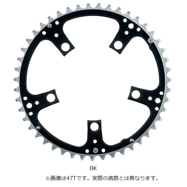 ラ クランクチェンリング:ロード 9/10S アウター PCD:110