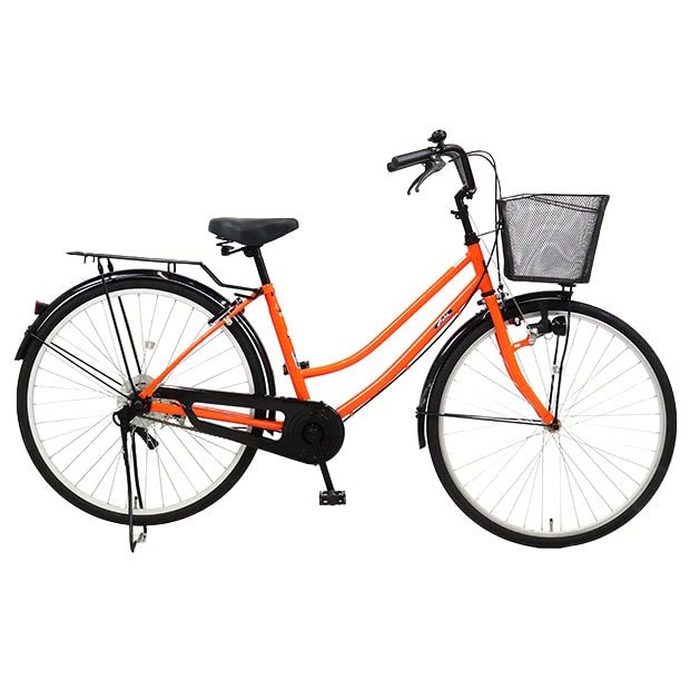 美品自転車♪ No.1218 ホワイト asahi アフィッシュ シティサイクル 26