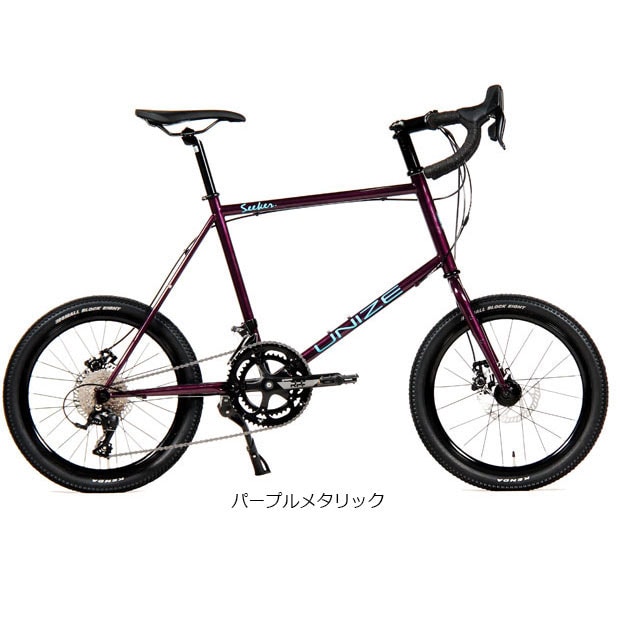 �A�T�q�T�C�N��[ASAHICYCLE] UNIZE SEEKER D�i���i�C�Y �V�[�J�[ D�j�uUSM08B�v20�C���` �t���[���T�C�Y�F450mm 16�i�ϑ� �~�j�x�� ���]�� -26 ���a��