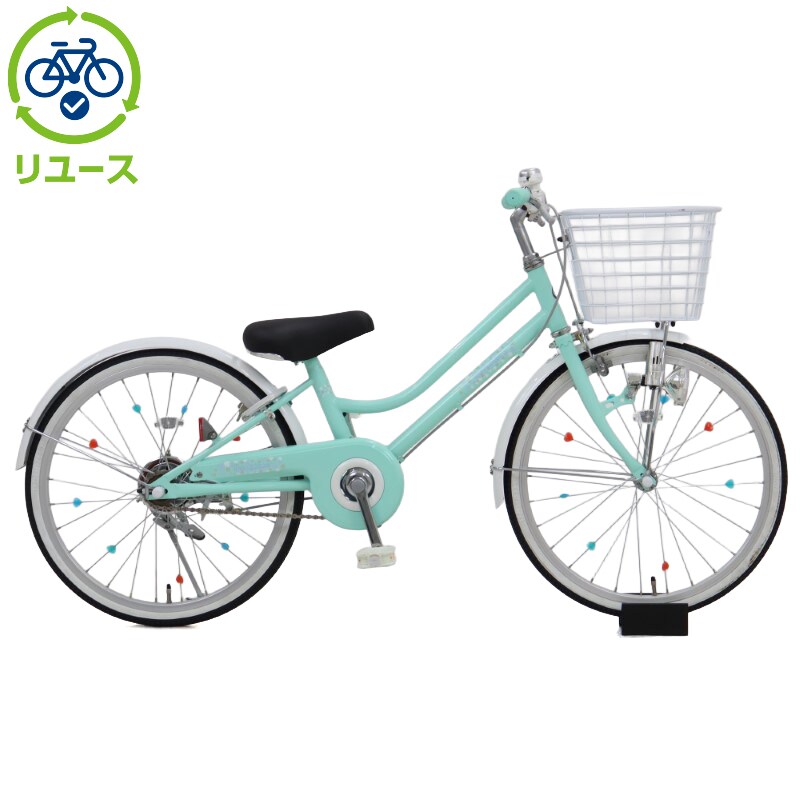 その他 【リユース】フェミニン 20インチ 子供用 自転車 ジュニアシティ車